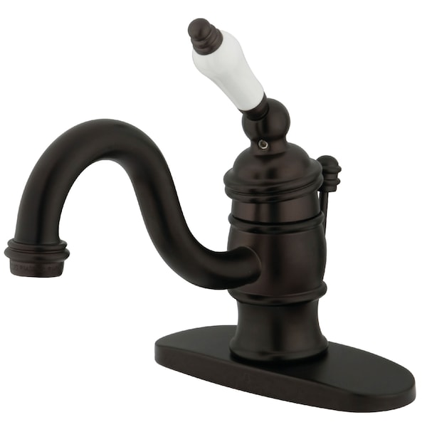 4" Centerset Single, Handle Bathroom Faucet, Oil Rubbed Bronze